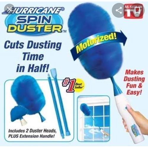 New Spin Duster Motorized Dust Wand As Seen On TV