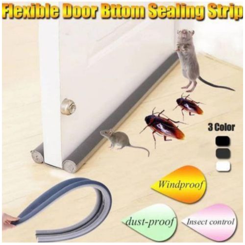 Door Bottom Seal Strip Door Sweep Draft/Pest Stopper