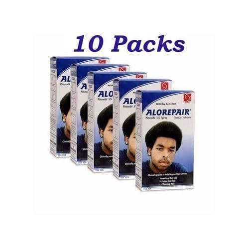 Aloerepair Minoxidil 5% Topical Solution for Men 10 Packs