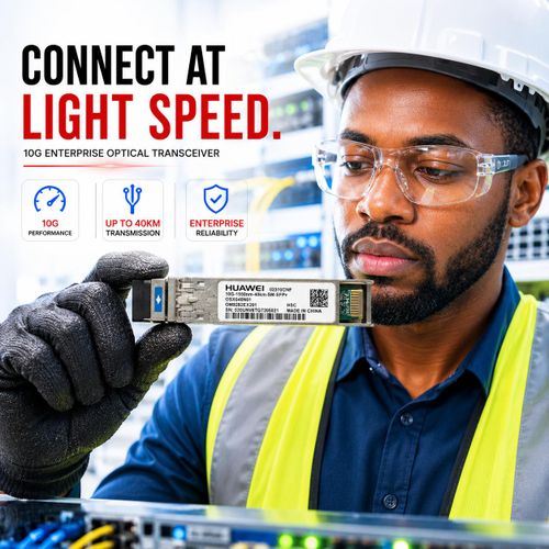 ALL NETWORK Fiber 10G SFP+ Optical Transceivers Module 1550nm 40km Single Mode SM Fiber Network Module LC SFP+ Enterprise Network Module for ISP, FTTH, GPON, Data Center & Telecom Fiber optic cable Fiber SFP Module