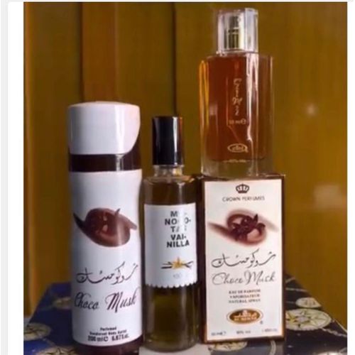 Choco Musk 50ml And Choco Musk Body Spray With Monogotas Vanilla 100ml