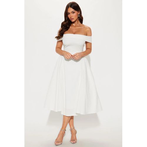 Yara Off Shoulder Midi Dress