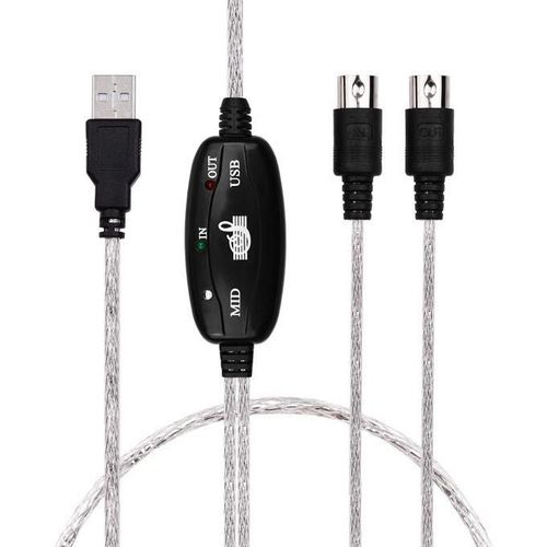 USB To MIDI Audio Cable For Digital MIDI Keyboard Musical