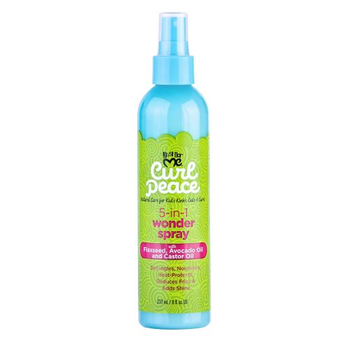 Curl Peace 5-in-1 Wonder Spray 8 oz., for Kids, Female, Frizz Control