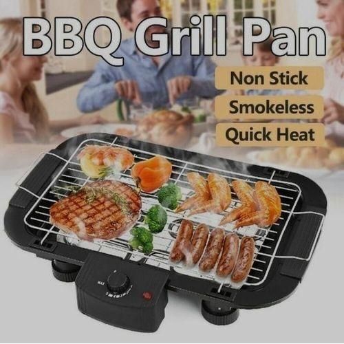 Electric barbecue grill, non-stick barbecue machine