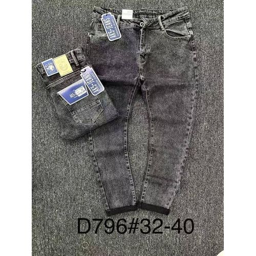 LUXURY DENIM JEAN FOR MEN -GREY-