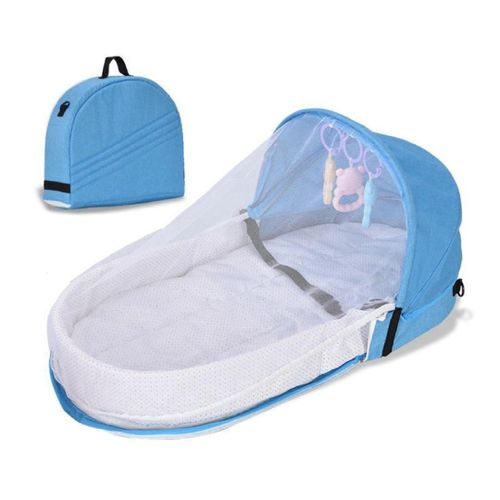 Portable Cradle Baby Crib Travel Bed With Mosquito Net
