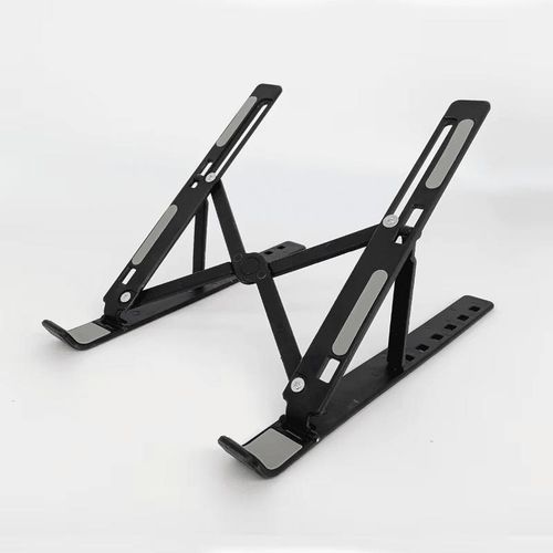 Adjustable Laptop Stand - Foldable Aluminum Holder for Desk