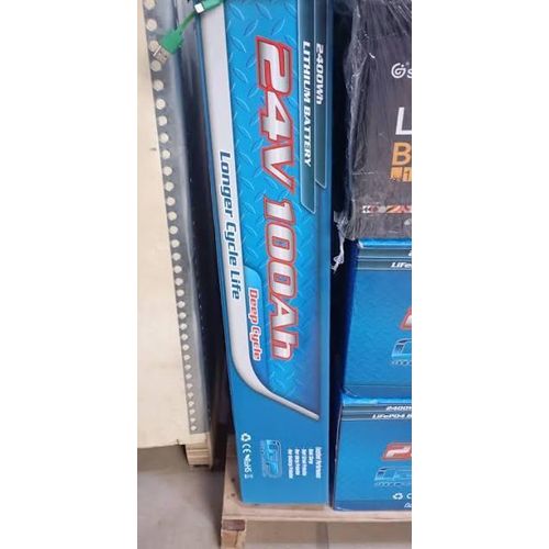LGP 100ah 24v (2400wh) Lithium Battery