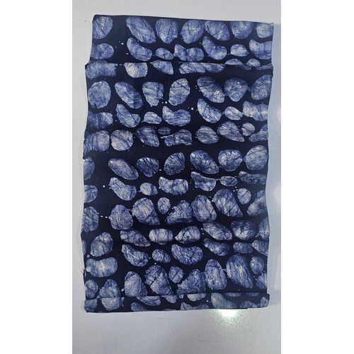 African Pure Hand-Made Adire Fabric 41/2-5Yards