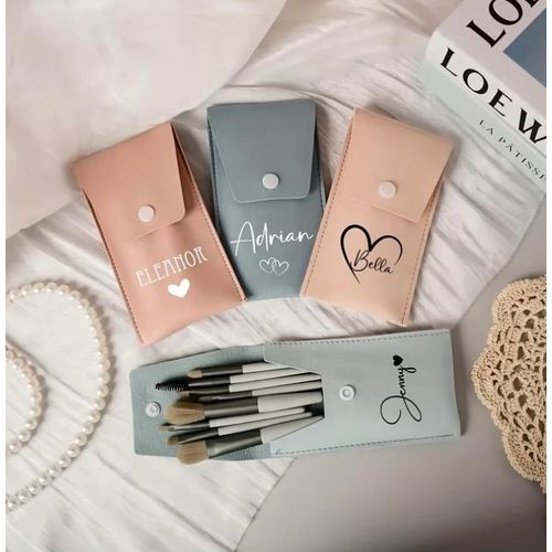 Personalized Custom Makeup Brush Sets, Customized Gifts for Bridesmaids, Tailored Travel Gifts for Best Friends, Bespoke Party Favors, Unique Birthday Presents, Personalized Christmas Gifts, Distinctive Gifts for Her, Unique Custom Gifts