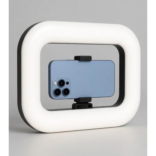 E-30 Pro Soft LED Ring Light – Phone Holder Video Light (20W)