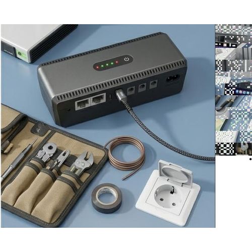 DC UPS Mini Uninterrupted Power Supply 5V 9V 12V Output for Routers Cameras Backup 20000mah EU/US Plug - EU Plug Non-Stop Backup Power Supply UPS Power Bank 5V/9V/12V/15V/24V Uninterruptible Power Supply Mini DC UPS POE Router Power Bank