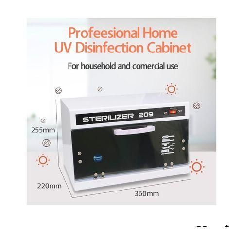 UV Sterilizer Machine Box for Salon - Sanitizer Box, Autoclave Sterilizer Machine for Salon, Beauty Tools, Clipper Sterilizers.