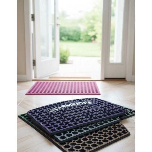 Heavy-Duty Anti-Slip Rubber Door Mat / Footmat - All-Weather & Durable