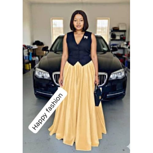 gorgeous 2pcs(jacket and long flay skirt)for ladies