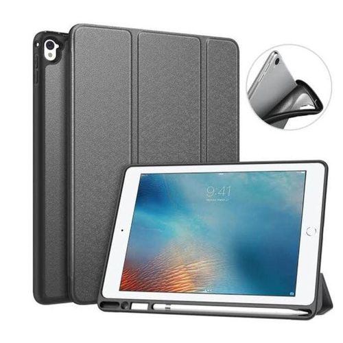 Leather flip case for iPad Air 5 9.7 - black