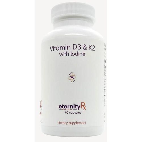 Vitamin D3 & Vitamin K2 90 Capsules