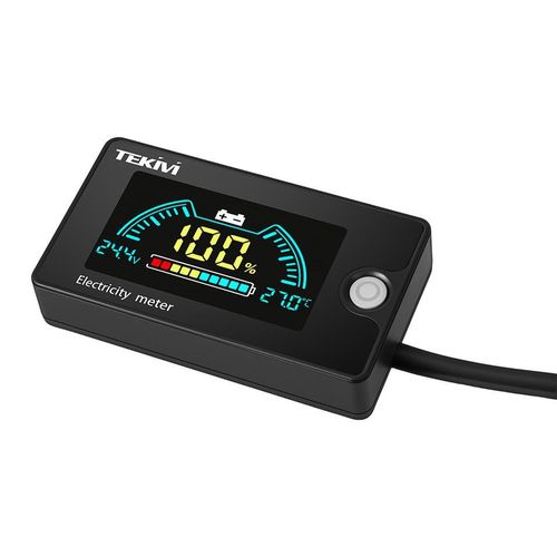 DC8-100V Digital Voltmeter Indicator 3 in 1 Volt Tester Power Meter