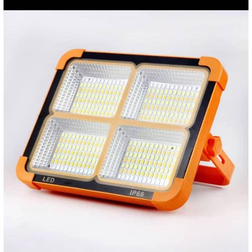 Solar rechargeable camping light
