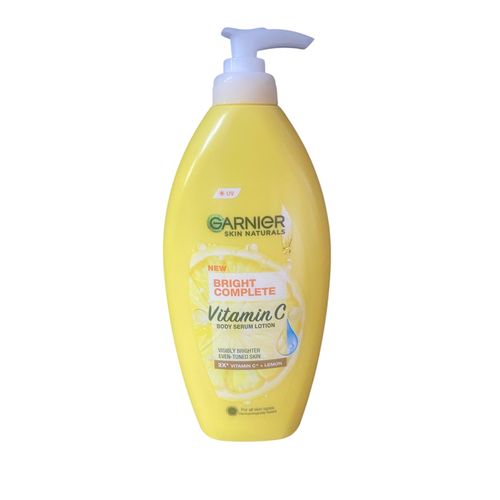 GARNIER BRIGHT COMPLETE VITAMIN C BODY SERUM LOTION