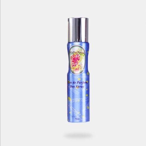 HAPPINESS PERFUMED DEODORANT BODYSPRAY 75ML-NAFDAC NO:02-8638