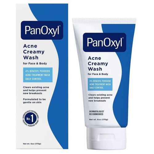 PanOxyl Acne Creamy Wash with 4% Benzoyl Peroxide - 170g