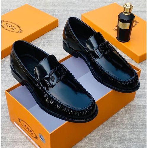 Slip-on loafer style with a low-cut profile.