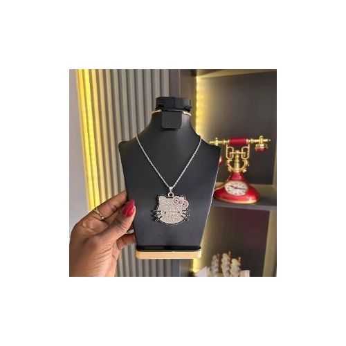 Hello Kitty Cartoon Cute Girl's Necklace