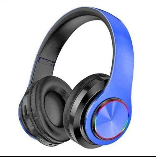 B39 Wireless Headphones with LED Lights Head Mounted Over-Ear Headset