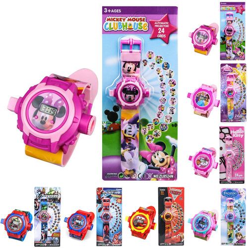 Mickey Mouse Club House Digital 24 Characters Projection Watch for Children
