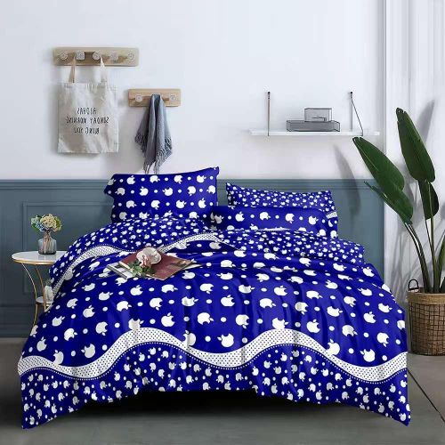 Duvet & Bedsheet Set with Four Pillowcases
