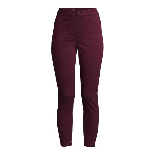 Curvy Super High Rise Pull On Jeggings- Crushed Plum