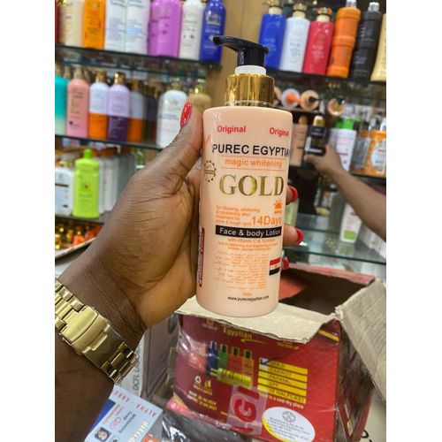 Purec Egyptian Magic Gold Face & Body Lotion.