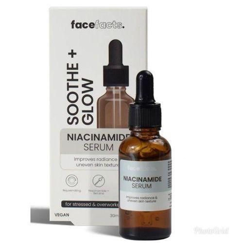 Face Facts Soothe+Glow Niacinamide Serum 30ml (face fact white pack)