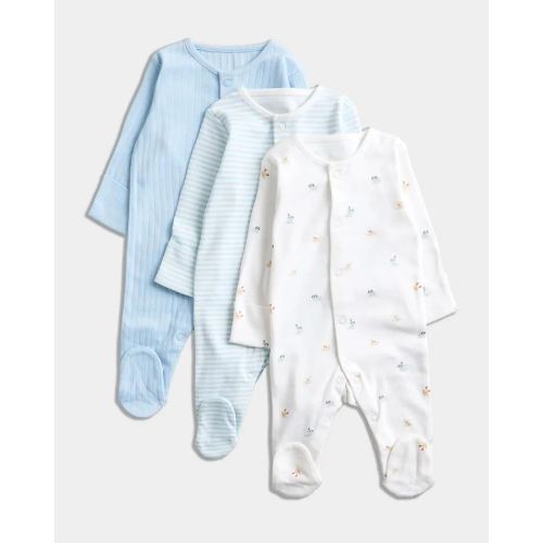 Baby Boys Sleepsuits 3 Pack