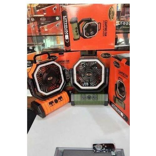 Camping Fan 10000mAh Air Circulators Auto Oscillating