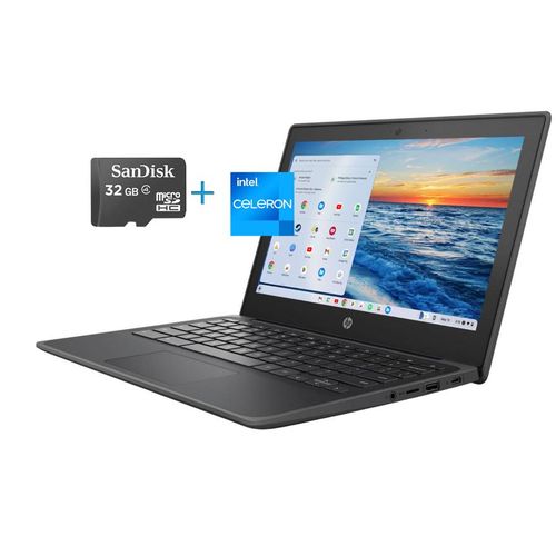 Chrome Laptop 11 G8 Education Intel celeron 4GB RAM -32GB Storage 11.6-inch WLED HD Webcam Chrome OS+ Free 32GB MEMORY CARD