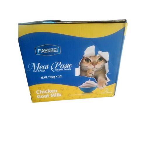Chicken Goat Milk Meat Paste Pet Snack 12x90g