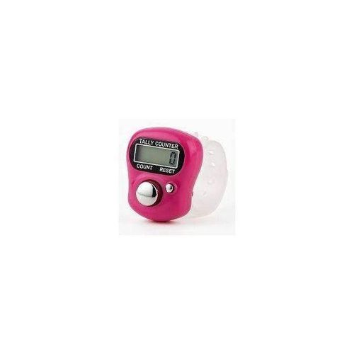 DIGITAL LCD ELECTRONIC FINGER RING HAND TALLY COUNTER TASBEE TASBIH ROW COUNTER, Finger Hand Held Digital LCD Tally Counter Tasbeeh, Electronic Tally Counter with LED Display Finger Tasbeeh Counter for Zikr & Prayer Handheld Click Counter for Muslims
