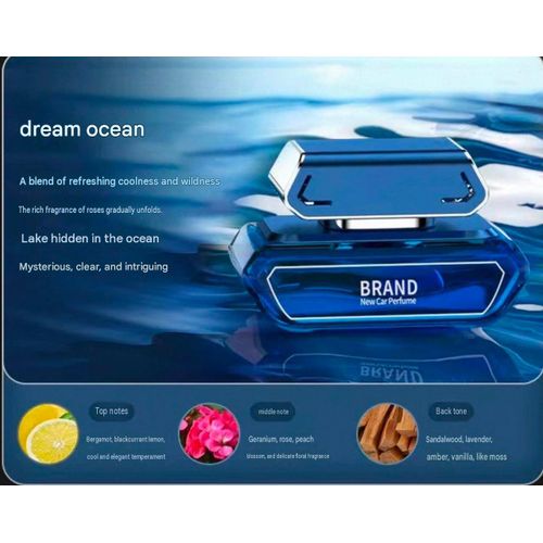 Premium Smart Car Perfume Diffuser Vent Clip, Automatic Atomization Air Freshener, Adjustable Fragrance Intensity, Luxury Metal Car Perfume Bottle, Vehicle Interior Scent Diffuser, Odor-Eliminating Auto Air Freshener, Stylish Car Fragrance Deodorizer