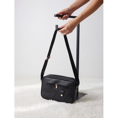 ORGANIZER Stylish Men'S Crossbody Bag, Zipper Closure & Anti-Theft Compartment, Adjustable Shoulder Strap