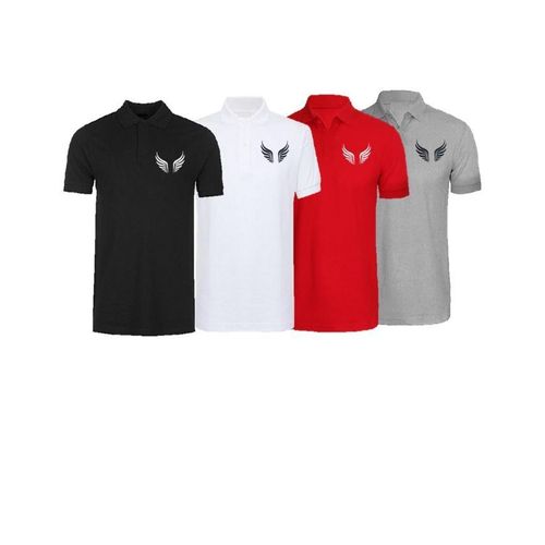 Men's Exclusive Quality Wing Design Polo- 4 In 1