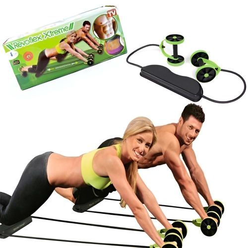 Xtreme Roller Workout Bi-drectional Exercise Kit For Flat Tummy
