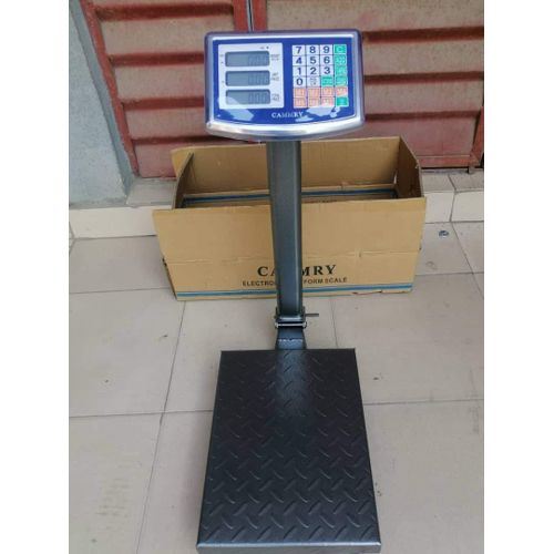 Electronic Digital Platform Scale 300kg Metal Base