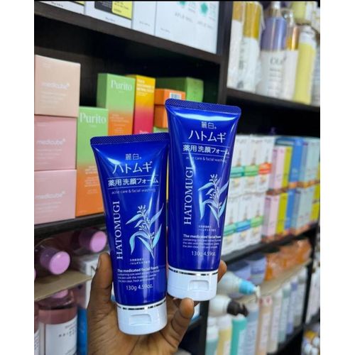 Reihaku Hatomugi The Medicated Facial Foam 1pcs