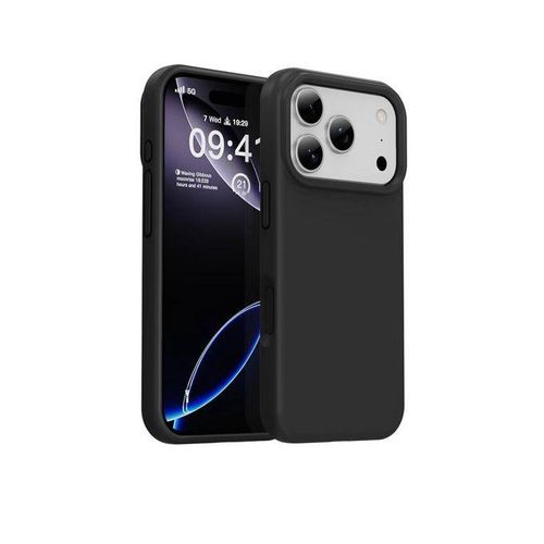 iPhone 17 Pro Max Phone Case & Pouch With Camera Protection - Scratch Resistance, Shockproof Protective Case - ( Black )