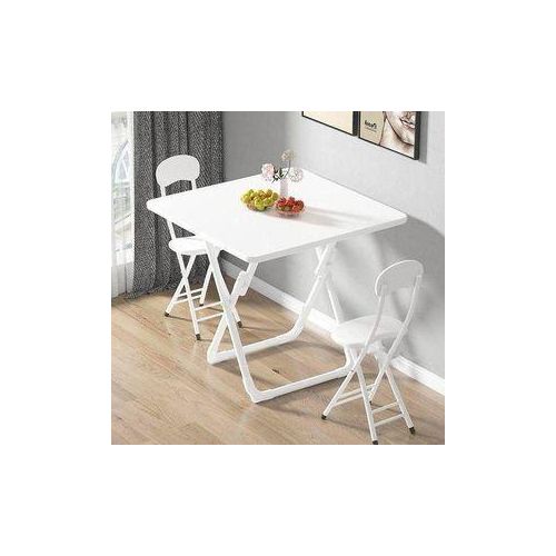 Pure white table and chair (1 table 1 chair )