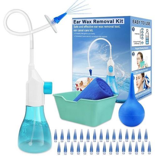 Ear Wax Removal Manual Ear Irrigation Flushing System Ear Cleaning