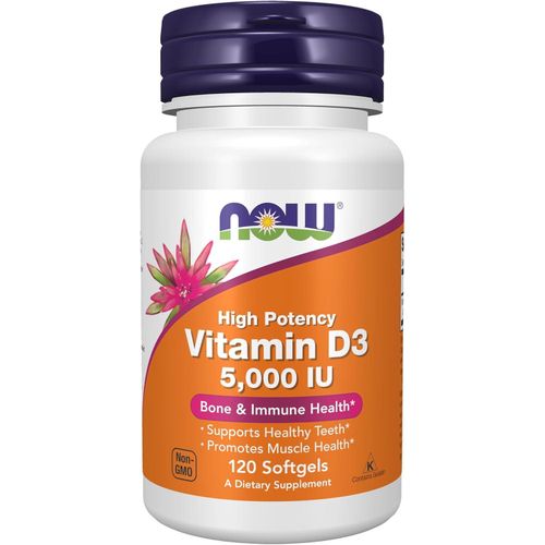 Vitamin D3 5000 IU High Potency 120 Softgels